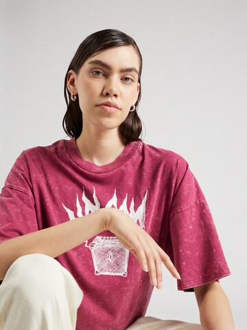 Volcom T-Shirt 'Trip' in Rot