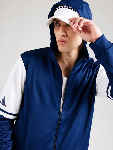 ADIDAS PERFORMANCE Αθλητική ζακέτα φούτερ 'SQ25' σε μπλε