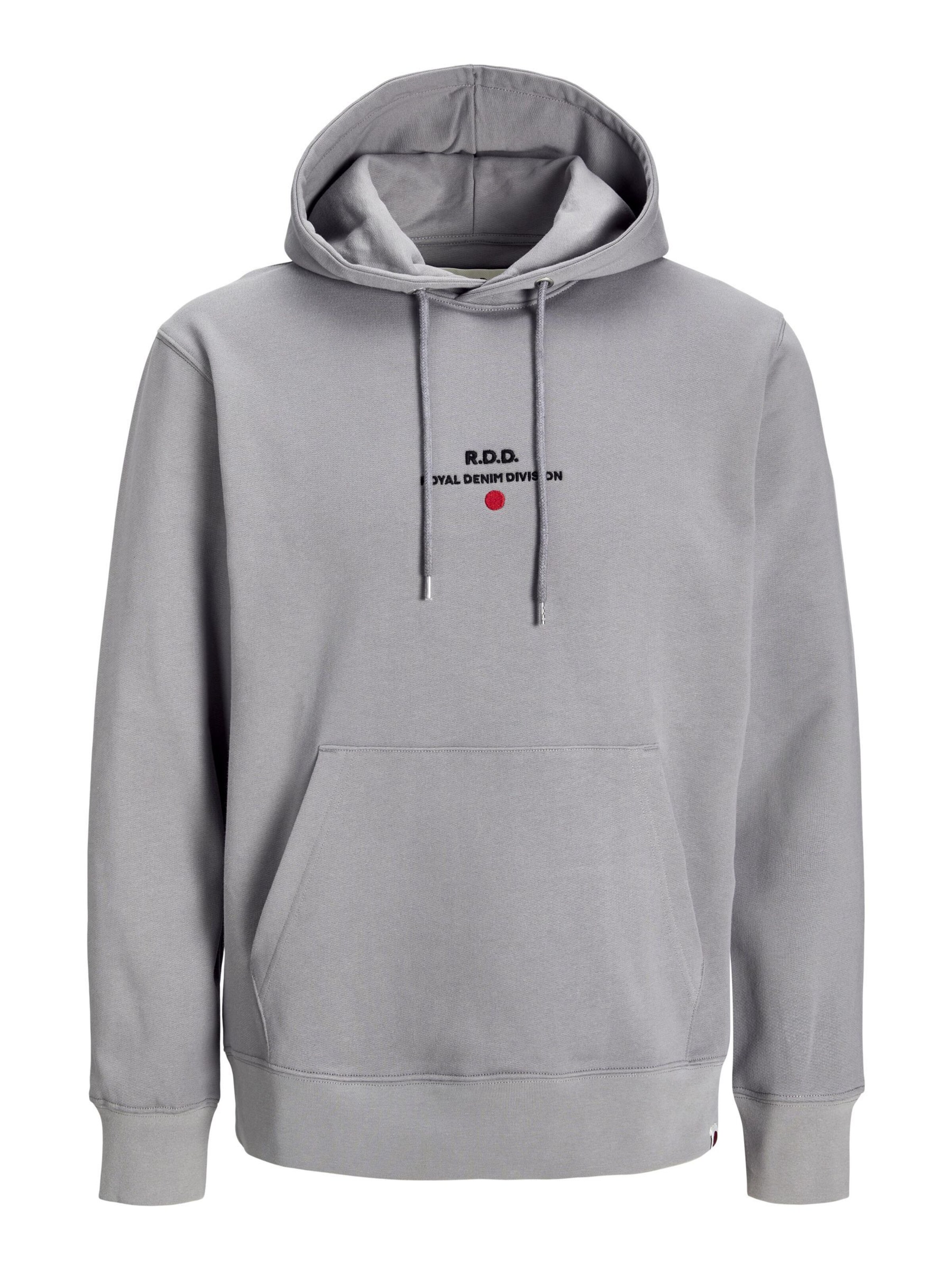 JACK & JONES - Sudadera 'JJRDDBenjamin' en gris: frente