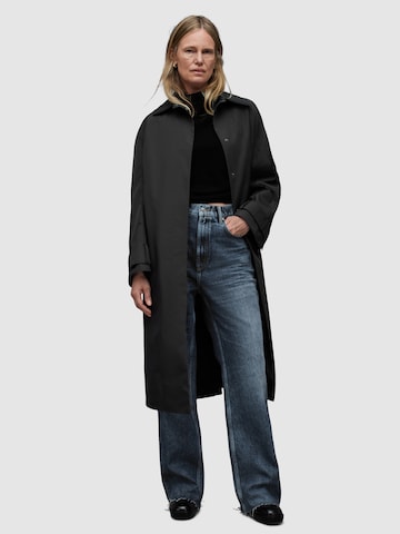 AllSaints Between-seasons coat 'ASHTINA' in Black: front