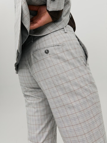 Coupe slim Pantalon à plis 'Solaris' JACK & JONES en gris