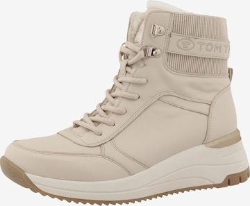 TOM TAILOR Nauhanilkkurit värissä beige: etupuoli