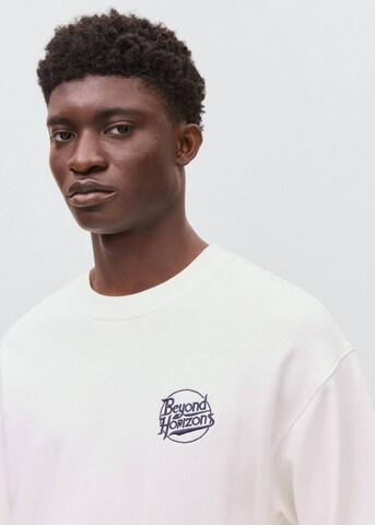 MANGO TEEN Sweatshirt 'Beyond' in Weiß