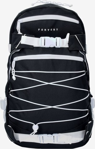 Forvert Backpack 'Ice Louis' in Black: front