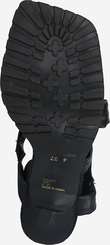 River Island T-bar sandals in Black