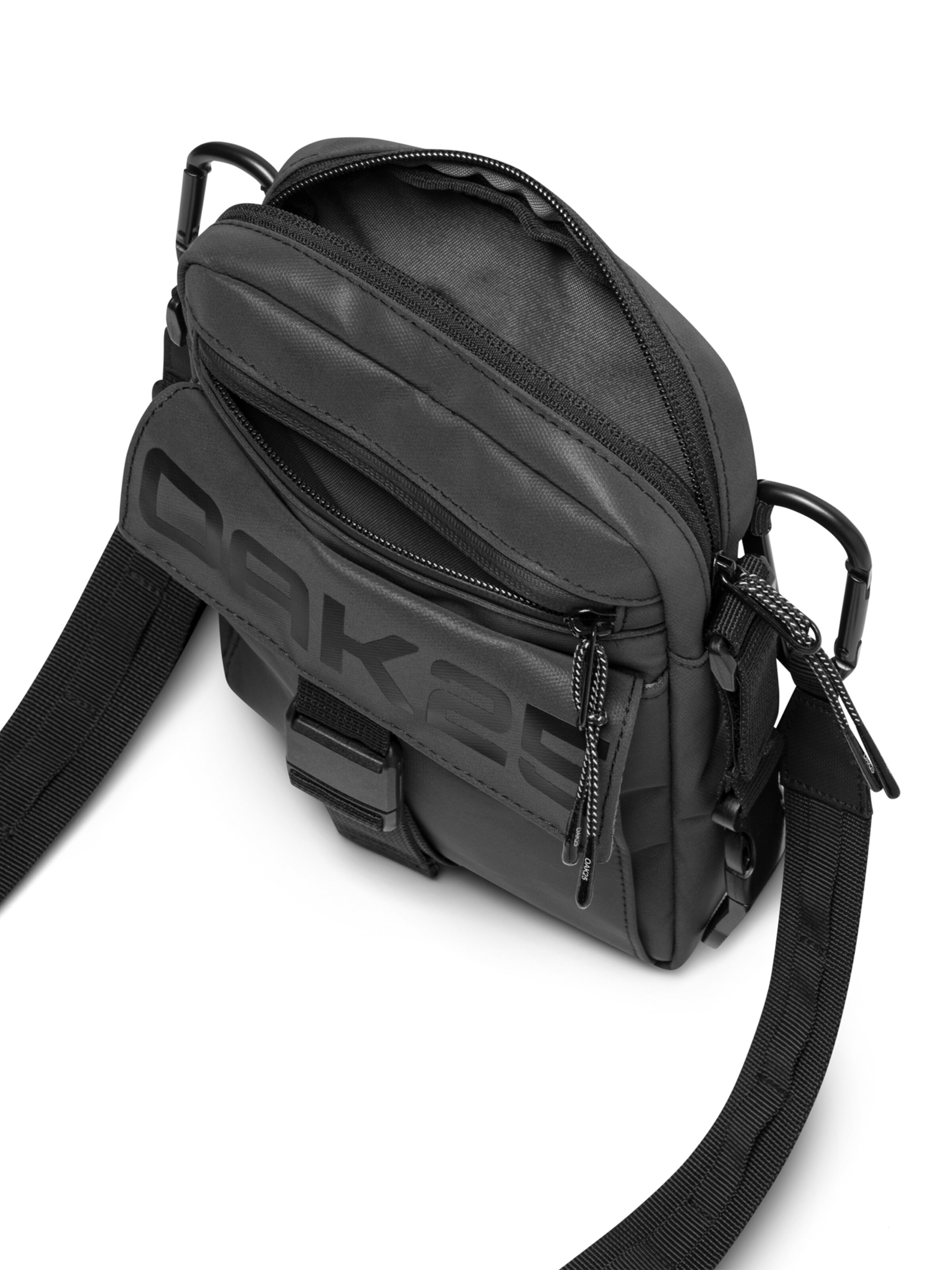 OAK25 Taška cez rameno 'Luminite Crossbody Bag' - Čierna
