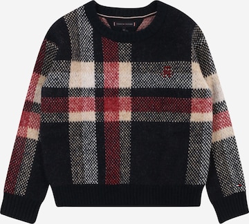 TOMMY HILFIGER Pulóver - kék: elől