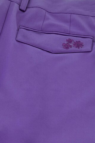 Regular Pantalon à plis Fabienne Chapot en violet