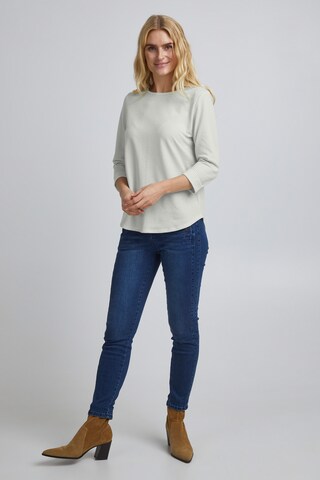 Fransa Sweatshirt 'FREMAJACQ' in Grau