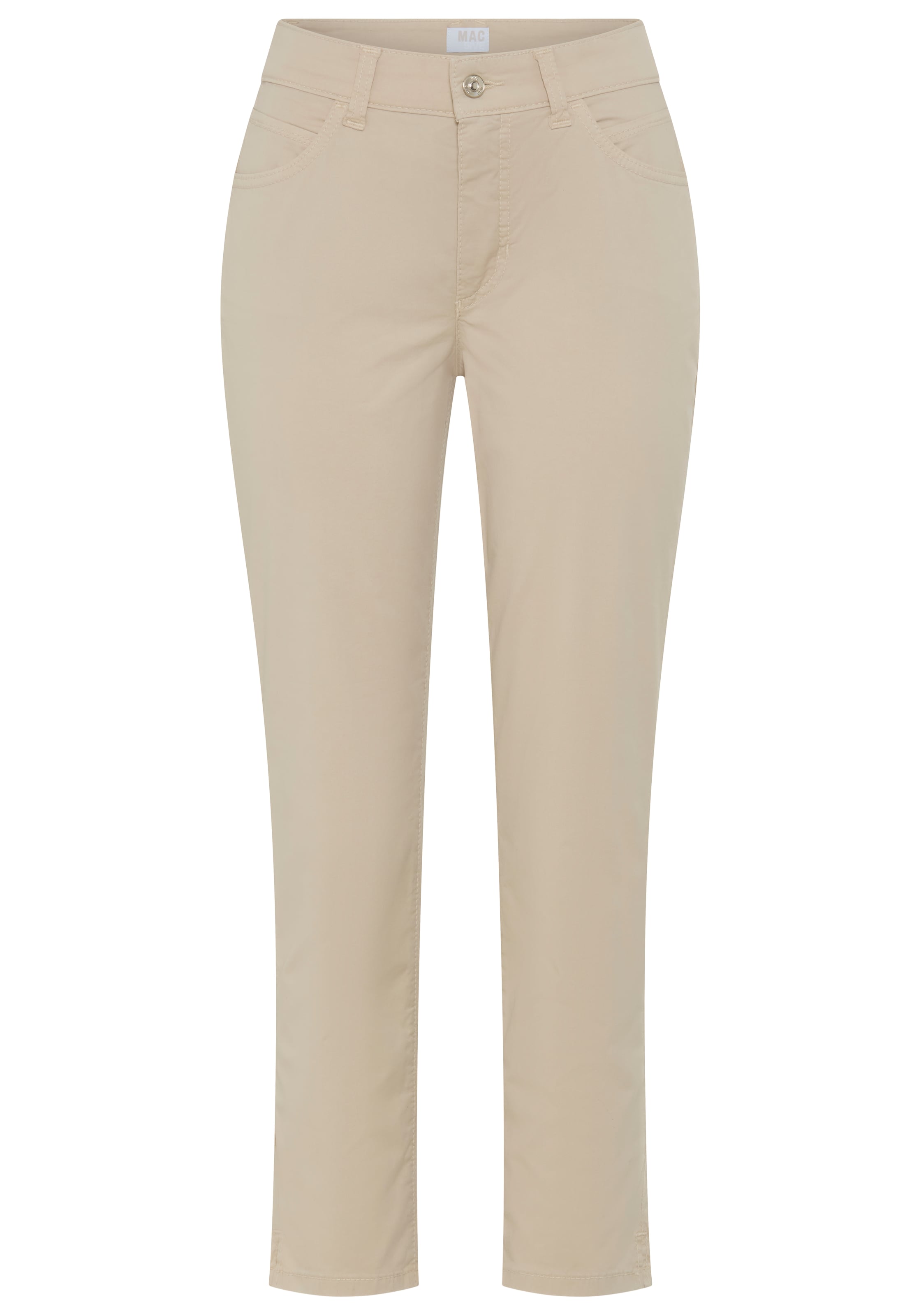 MAC Slimfit Hose in Beige: Vorderseite