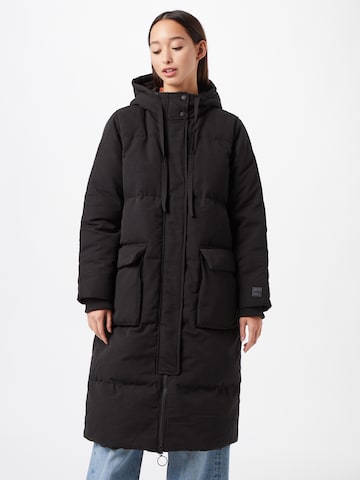 GAP Zimní kabát – černá: přední strana