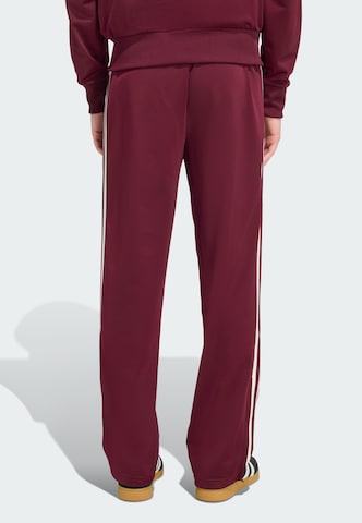 ADIDAS ORIGINALS Regular Pants 'Firebird' in Red