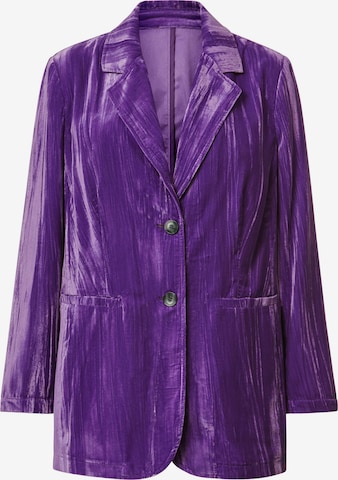 Angel of Style Blazer in Purple: front