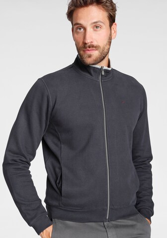 HECHTER PARIS Sweatjacke in Blau