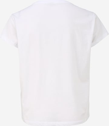Mister Tee Curvy Shirt 'Waiting For' in White