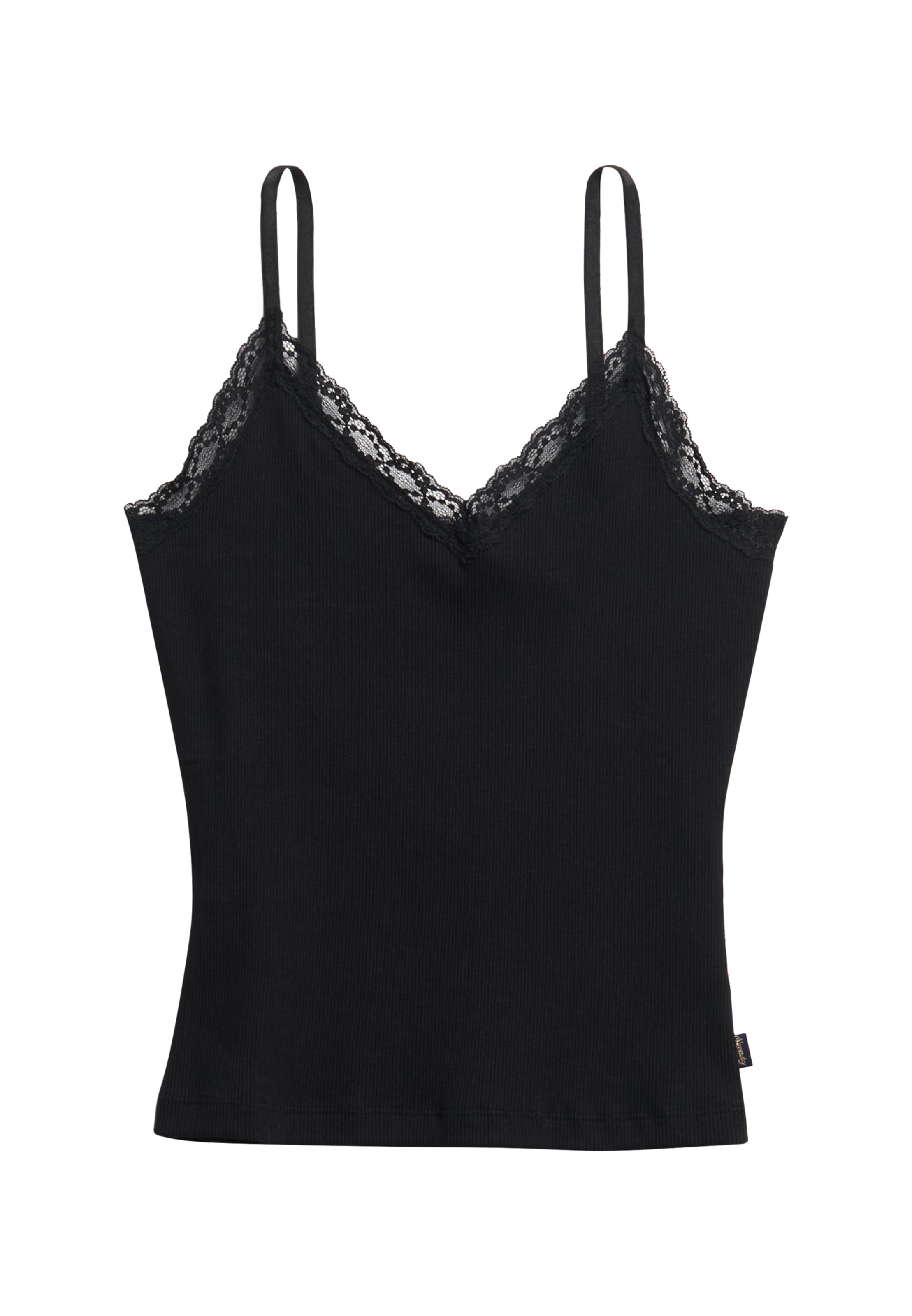 Haut 'Essential' Superdry en noir : devant