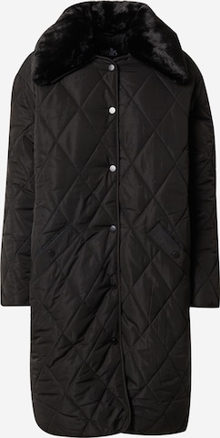 Manteau mi-saison Wallis en noir : devant