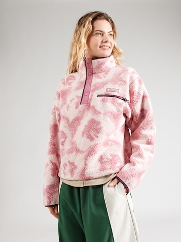 Pull-over de sport 'Helvetia™ II' COLUMBIA en rose : devant