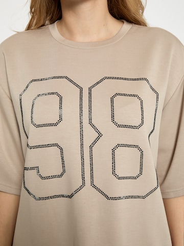 minus - Top 'Malaou' en gris