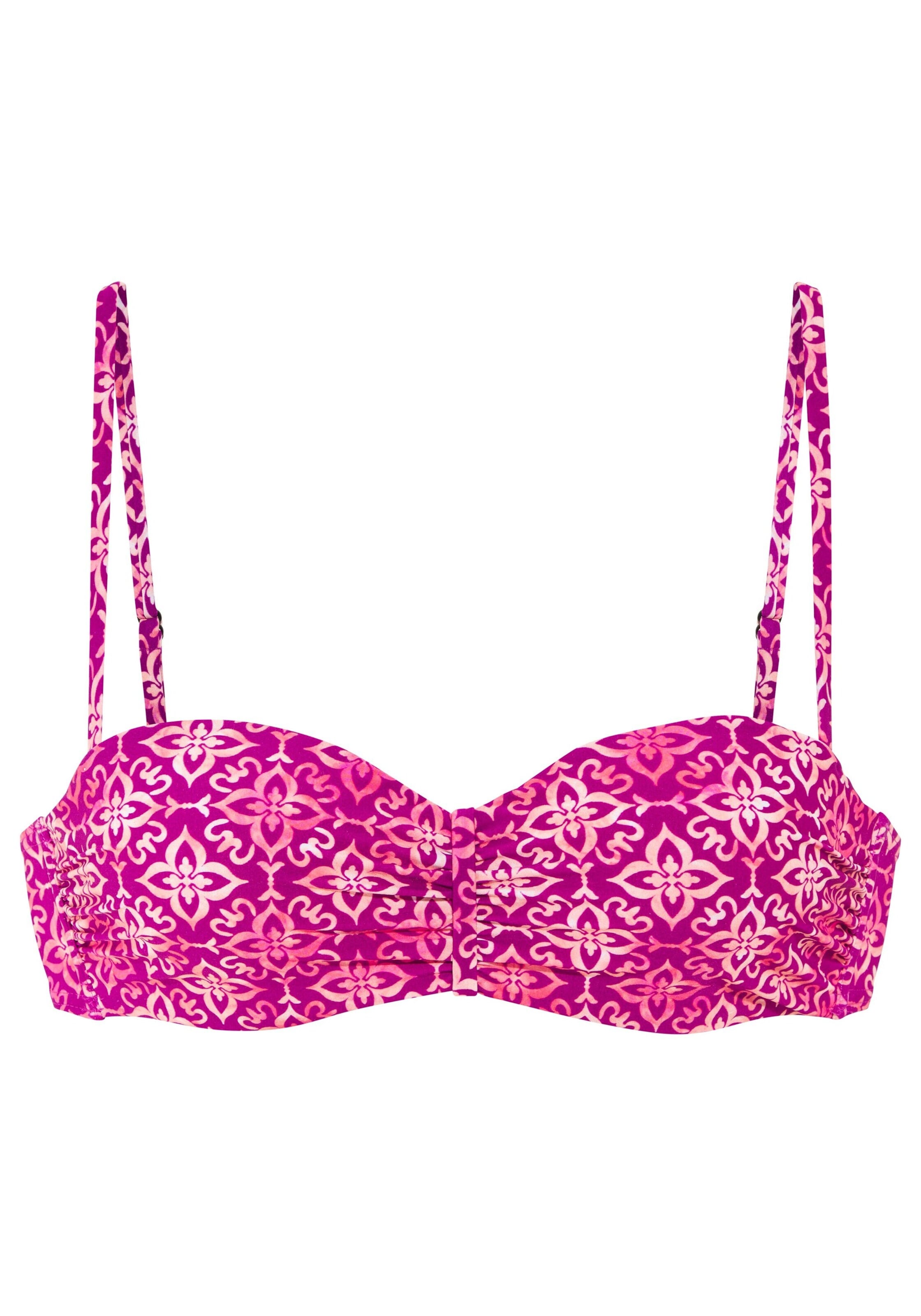 VIVANCE Balconette Bikinitop in Lila: Vorderseite