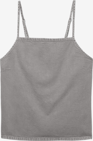 Pull&Bear Toppi värissä harmaa: etupuoli