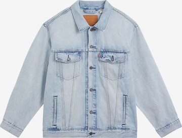 Levi's® Big & Tall - Chaqueta de entretiempo 'Trucker Jacket' en azul: frente