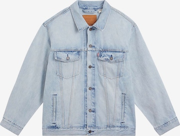 Levi's® Big & TallPrijelazna jakna 'Trucker Jacket' - plava boja: prednji dio