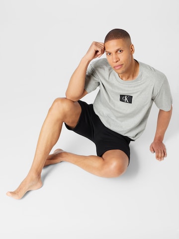 Calvin Klein Underwear Pyjamashirt in Grau