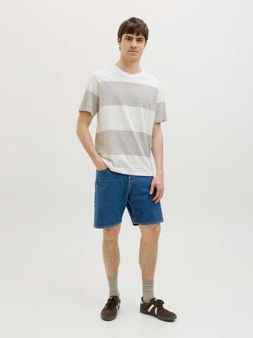 JJ Rebel - Camisa 'JREBPIKE' em bege