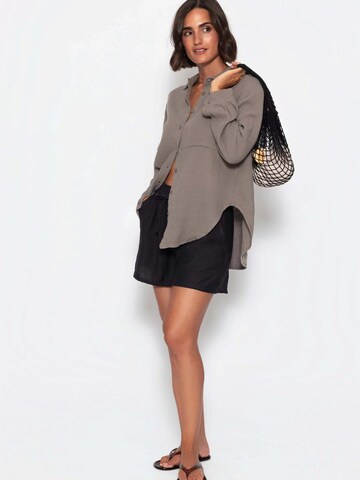 SASSYCLASSY Bluse‌‌‌‌‌‌ in Grau