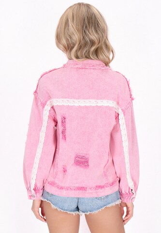 IZIA Übergangsjacke in Pink