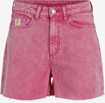 VILA Regular Jeans 'PIPPA' i rosa: forside