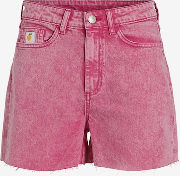 VILA Regular Jeans 'PIPPA' in Roze: voorkant