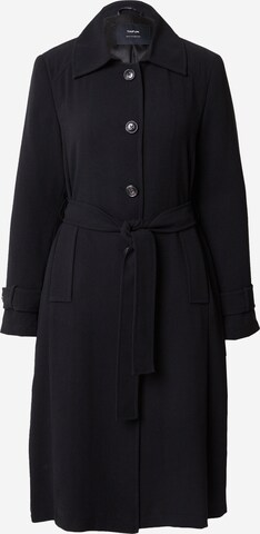 TAIFUN Between-Seasons Coat in Black: front