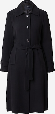 TAIFUN Ανοιξιάτικο και φθινοπωρινό παλτό σε μαύρο: μπροστά