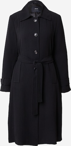 TAIFUN Between-Seasons Coat in Black: front