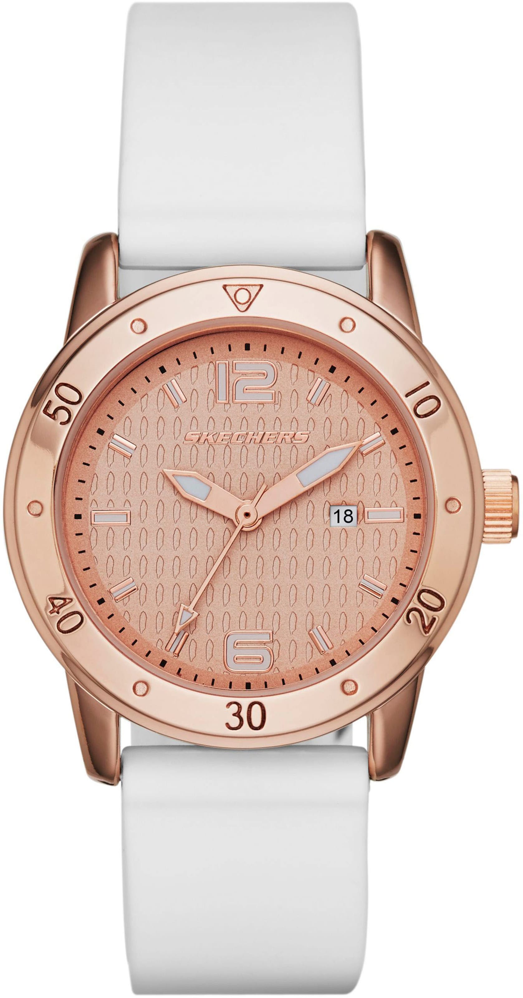 SKECHERS Analog Watch in Gold: front