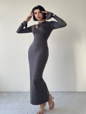 WOMAN VISION Kleid in Grau