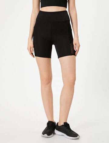 Koton Skinny Leggings in Zwart: voorkant