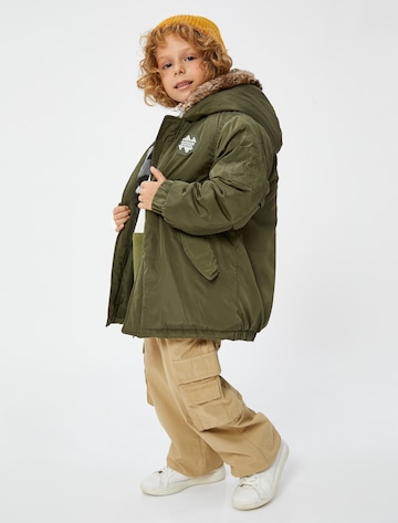 Koton Winterjas 'Anorak' in Groen
