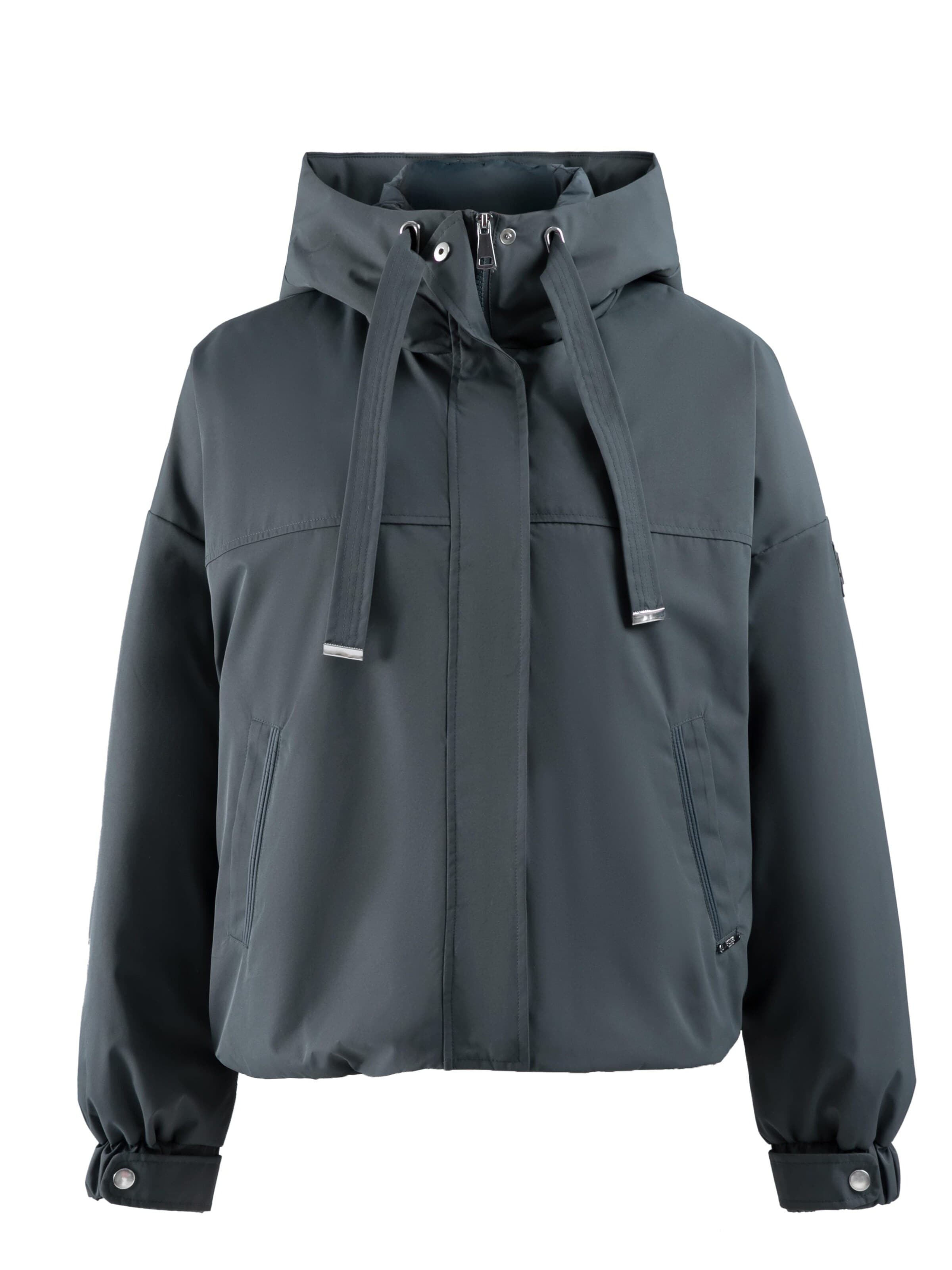 Funk since 1776 Between-Season Jacket in Grey: front