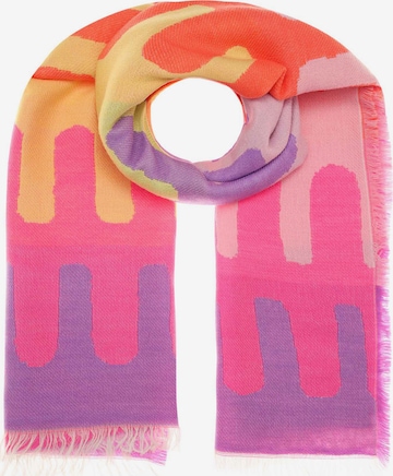 Zwillingsherz Scarf 'Estella' in Mixed colors: front