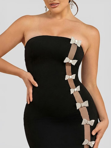 GODDIVA Etuikleid in Schwarz