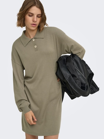 ONLY - Vestido de punto en verde