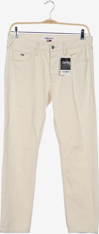 Tommy Jeans Pants in 31 in White: front