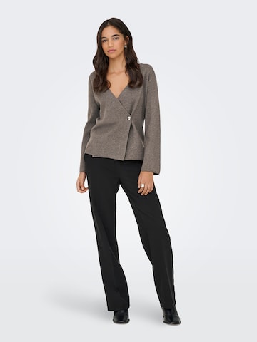 JDY Вязаная кофта 'JDYPRIME' в Коричневый