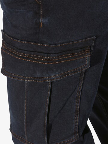 Jan Vanderstorm Loose fit Cargo jeans 'Gunnheim' in Blue