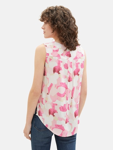 TOM TAILOR Bluse i pink