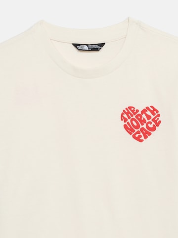 THE NORTH FACE - Camisa funcionais 'BRAND PROUD' em branco