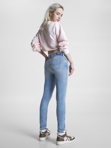 Skinny Jeans 'Nora' di Tommy Jeans in blu